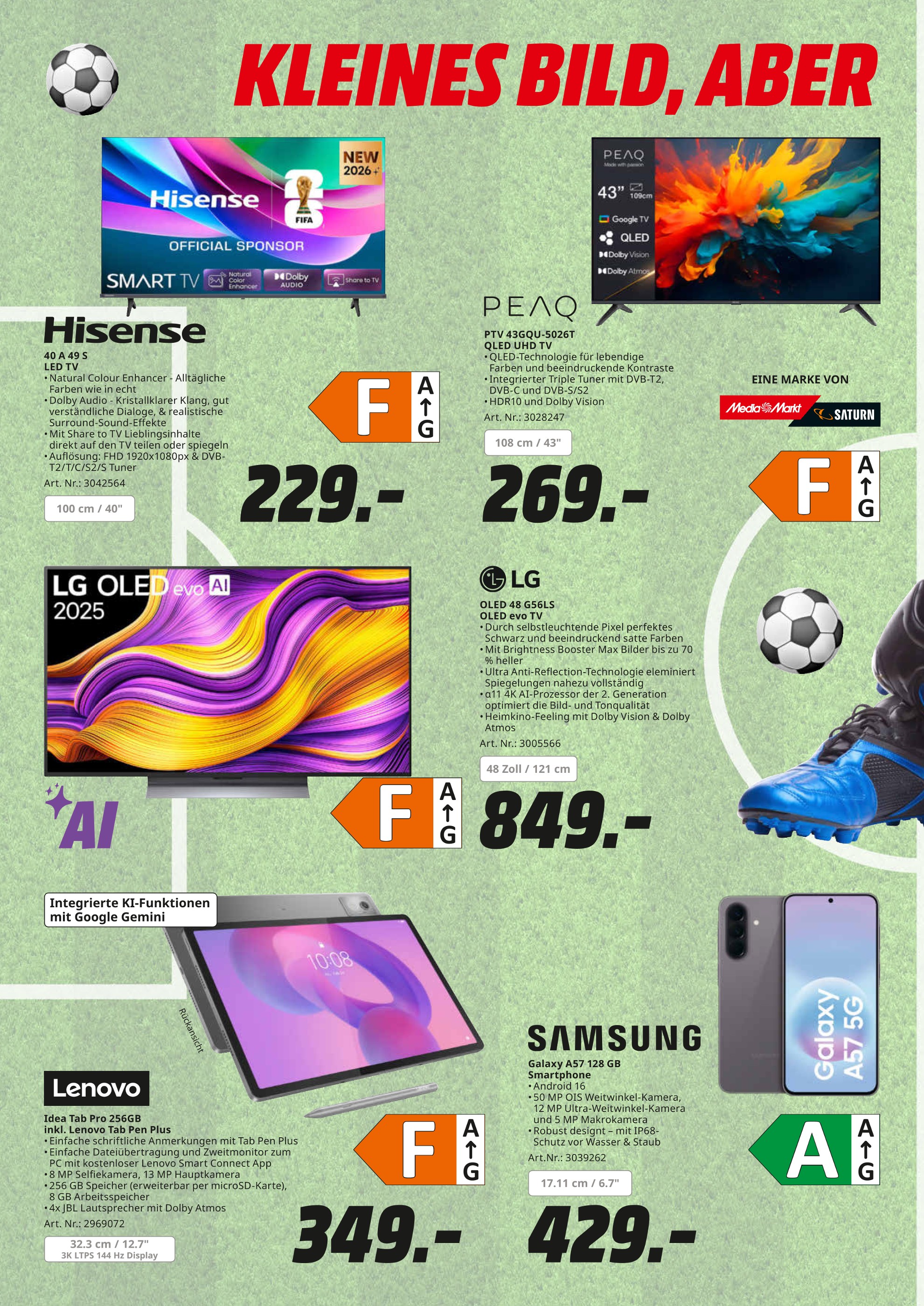Tablet Angebot im aktuellen MediaMarkt Saturn Prospekt auf Seite 6